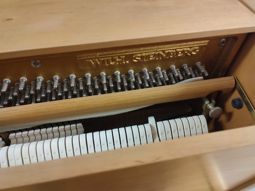 Piano droit , en pin Wilh. Steinberg Signature 117
Instruments de musique