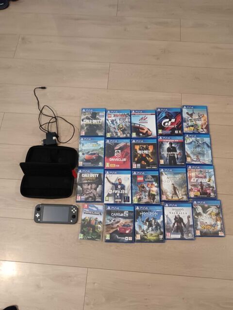 switch Lite et jeux PS4 plus mincrfat switch 300 Saint-Gildas-des-Bois (44)