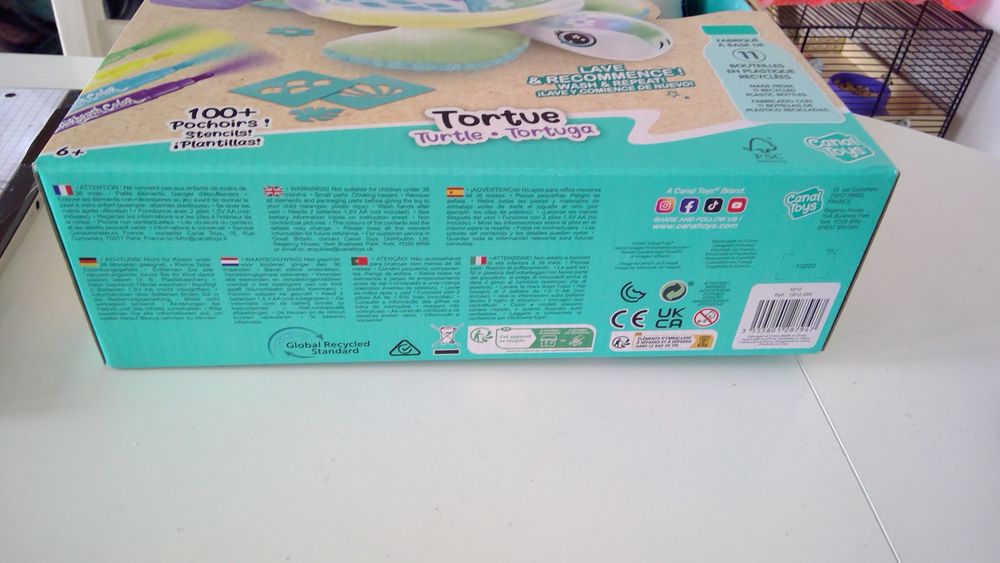 Airbrush Plush tortue Canal Toy Jeux / jouets