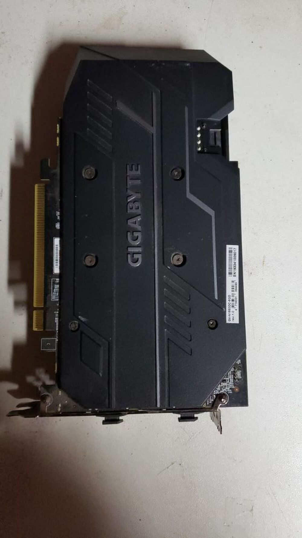 Carte graphique Gigabyte GV-N1660OC-6GD bonne qualit&eacute; Matériel informatique