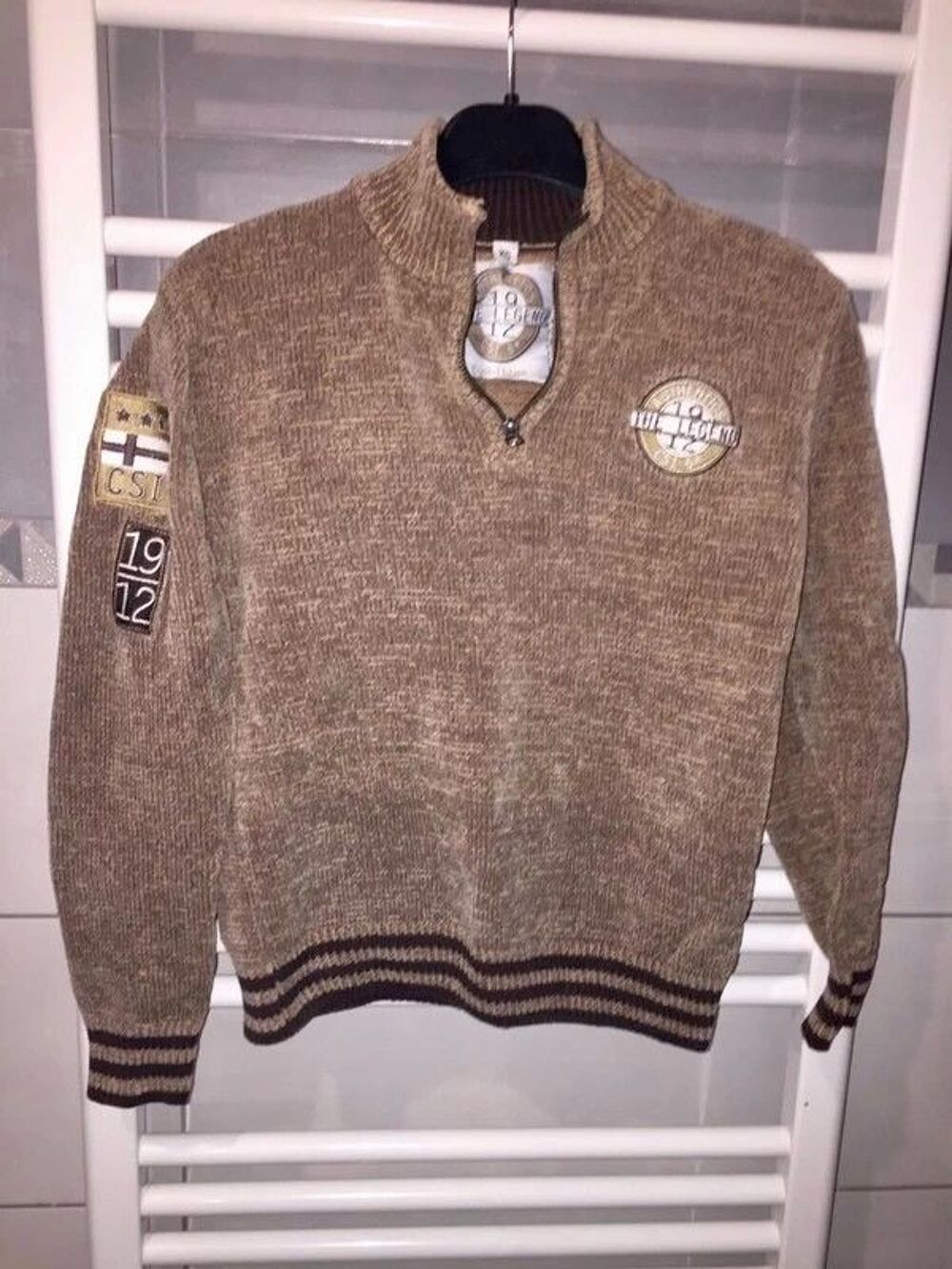 Pull &eacute;quitation de marque Equi theme taille XS en parfait &eacute;t Vêtements enfants