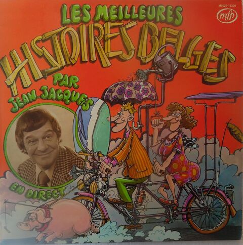 Les meilleures histoires Belges par Jean-Jacques Disque 33T 5 Castries (34)