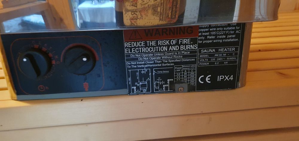 Po&ecirc;le pour sauna Bricolage