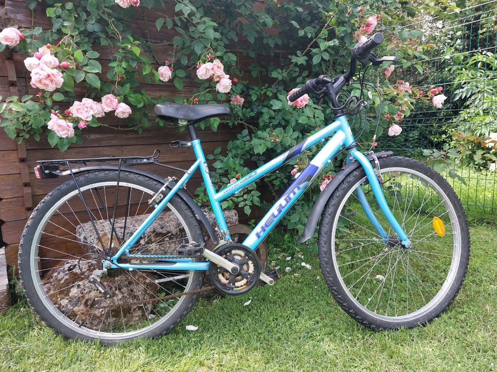V&eacute;lo VTT ROCKRIDER &agrave; suspension Vélos