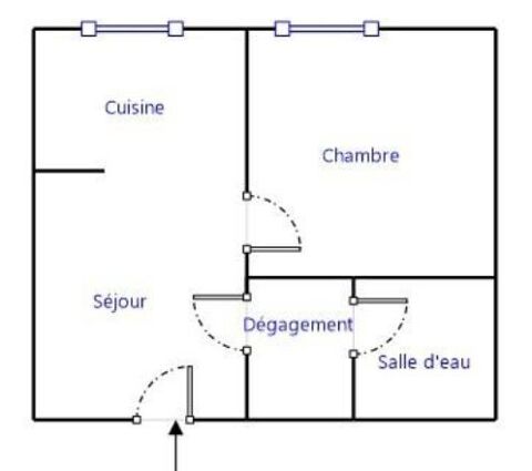  Appartement à vendre 2 pièces 30 m²
