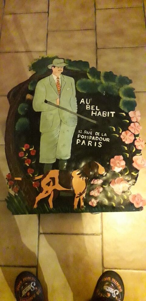 
Ancienne plaque publicitaire 0 Bassussarry (64)