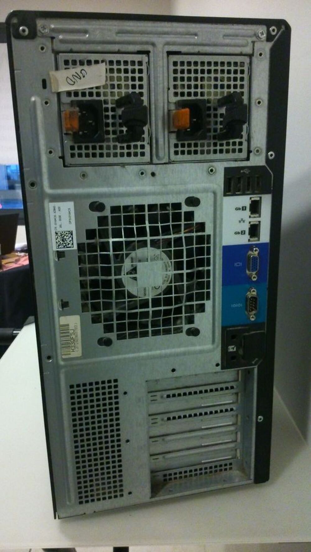 Serveur Dell PowerEdge T310 E09S
Intel Xeon X3470 2.93 GHz Matériel informatique