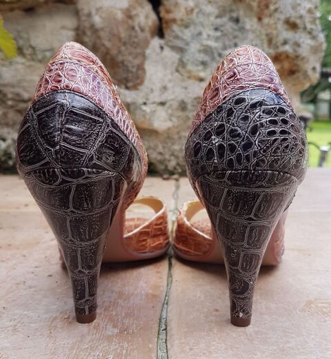 Chaussure cuir imitation croco
15 Les Essarts-le-Roi (78)