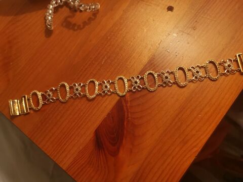 Bracelet gourmette en or 18 carats 1000 Lognes (77)