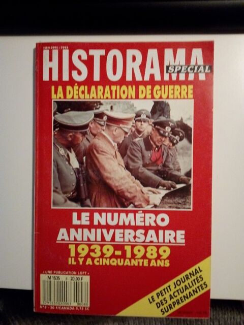 Historama spcial Dclaration de guerre (1939-1989: 50 ans) 3 La Madeleine (59)
