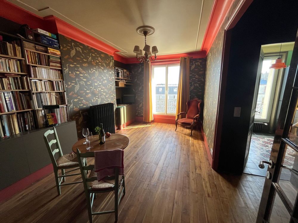 Vente Appartement T2 traversant, cachet de l'ancien ? au pied du métro Aubervilliers