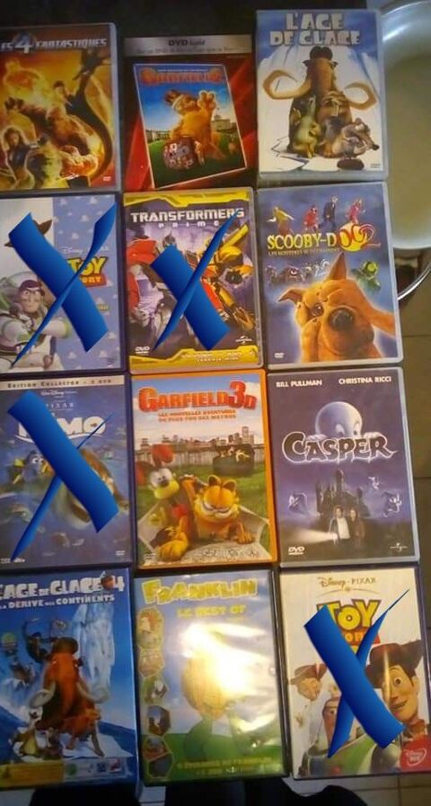 DVD enfants 5 Villeneuve-ls-Avignon (30)