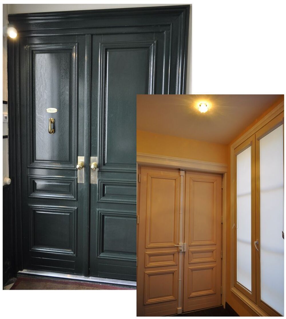Porte des immeubles anciens (fin XIXe Bricolage
