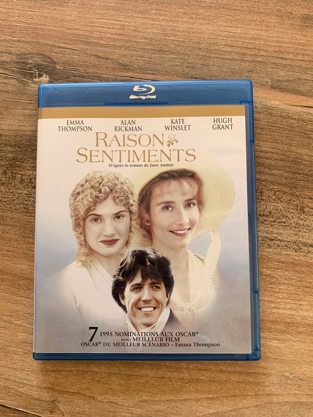 Blu ray " Raisons et sentiments " DVD et blu-ray