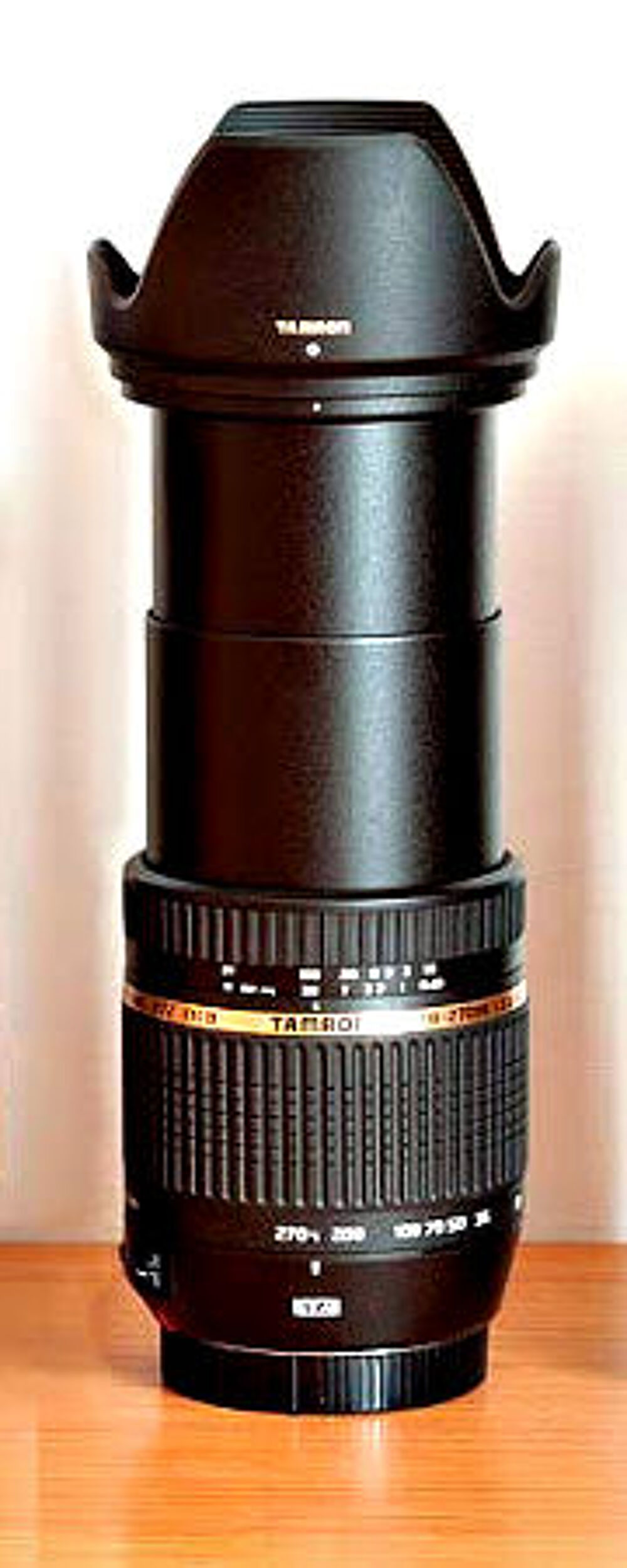 Objectif Tamron 18-270 mm monture NIKON Photos/Video/TV