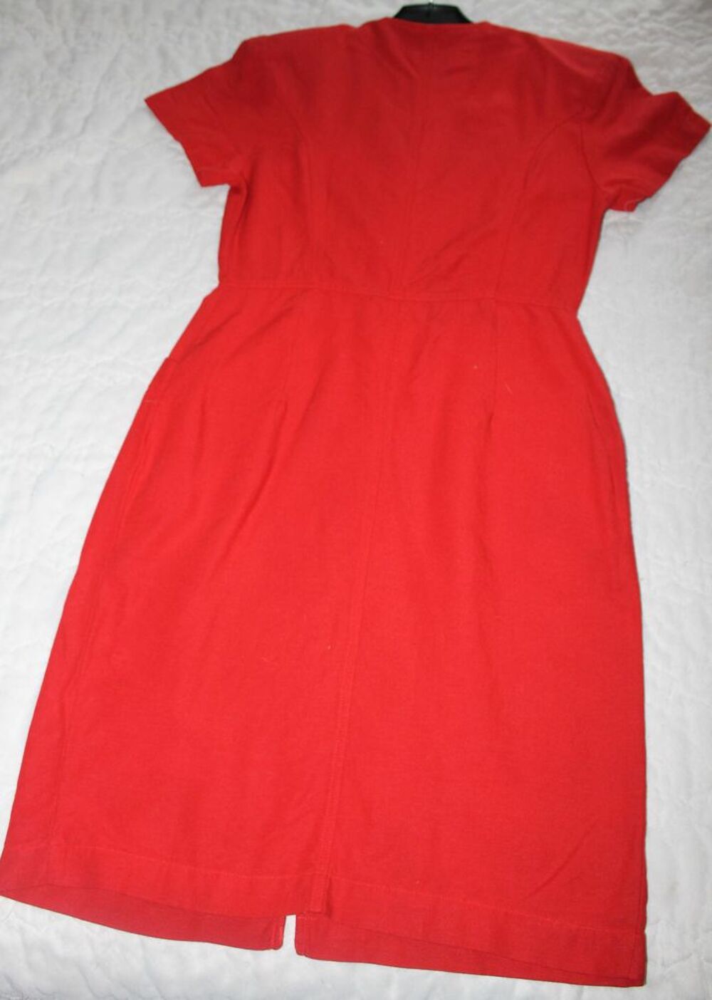 Robe vintage rouge ? Taille 38 /40 Vtements