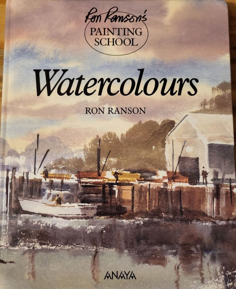 3 livres de l'aquarelliste RON RANSON, en anglais, illustr&eacute;s Livres et BD