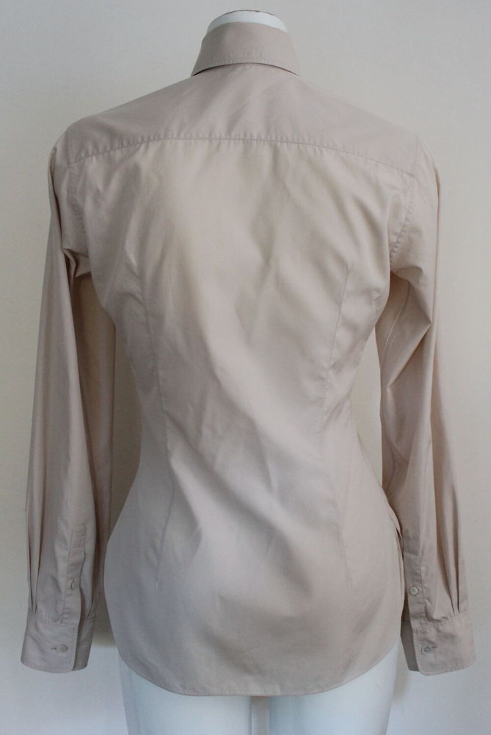 Chemise beige HERMES T.40 Vtements