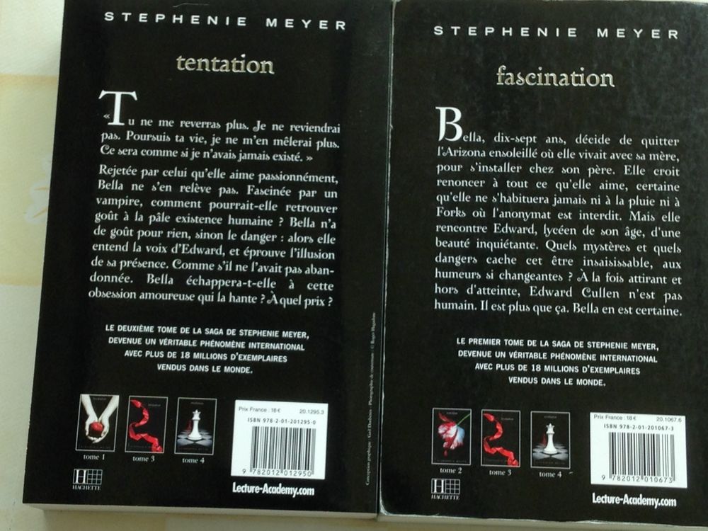 Tentation - STEPHENIE MEYER Livres et BD