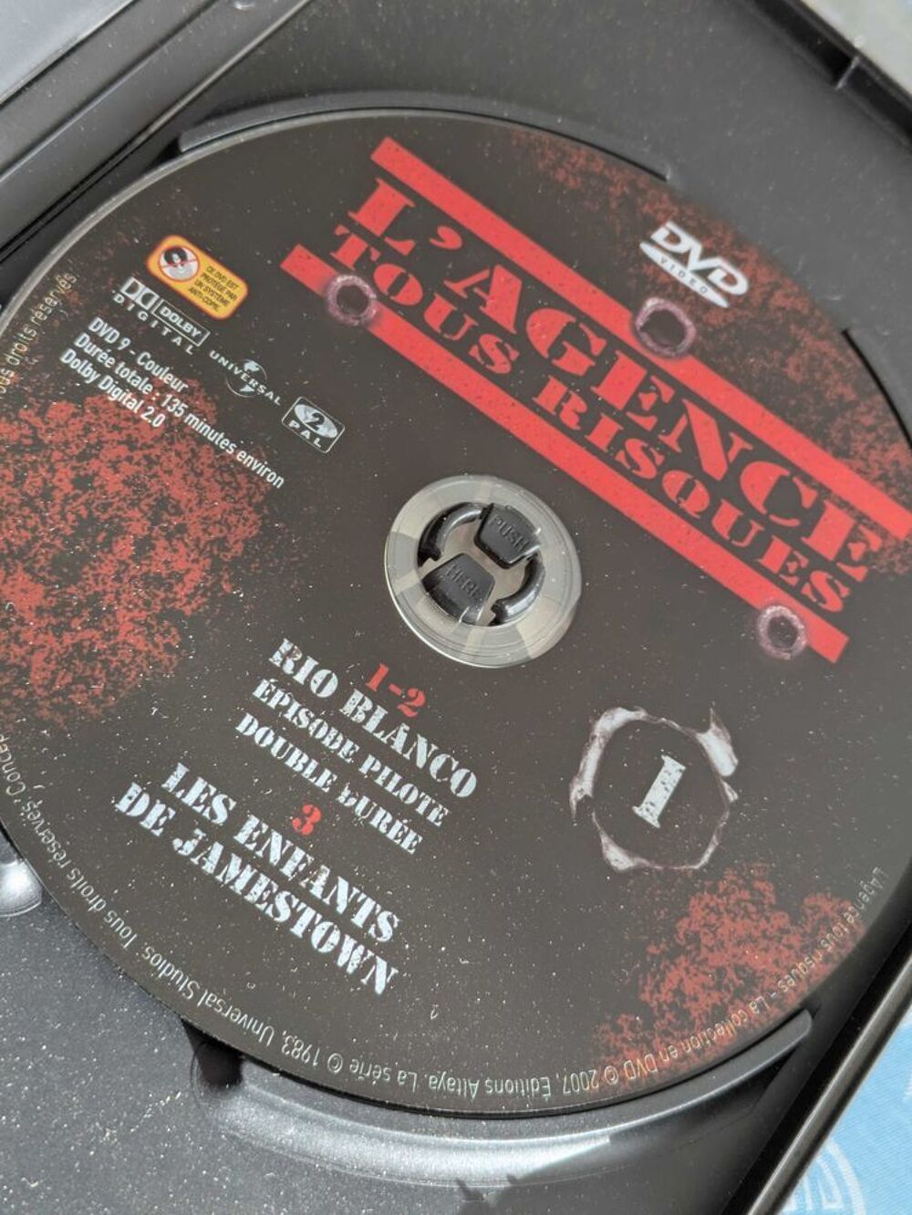 dvd l'agence tous risques DVD et blu-ray