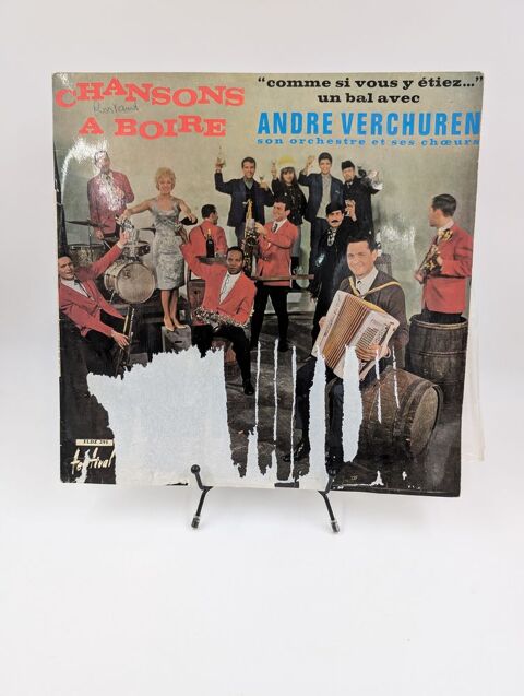 Vinyle 33 tours Chansons � Boire : Andr� Verchuren (Comme..) 3 Vulbens (74)