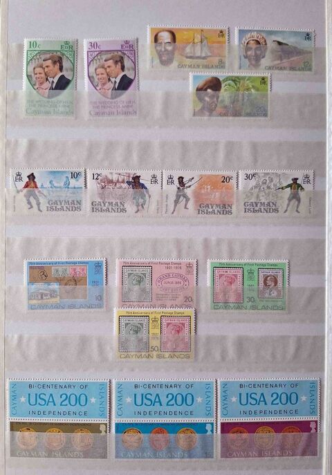 S�rie de timbres de collection de Ca�mans 40 Gap (05)