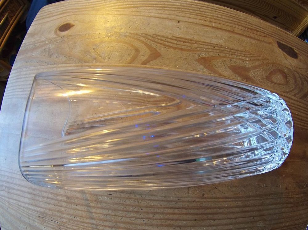 Vase en cristal Art Deco Décoration