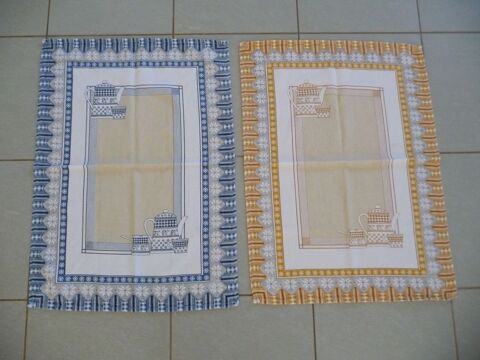 2 torchons fantaisie th�me caf� - N E U F 10 Celles-sur-Belle (79)