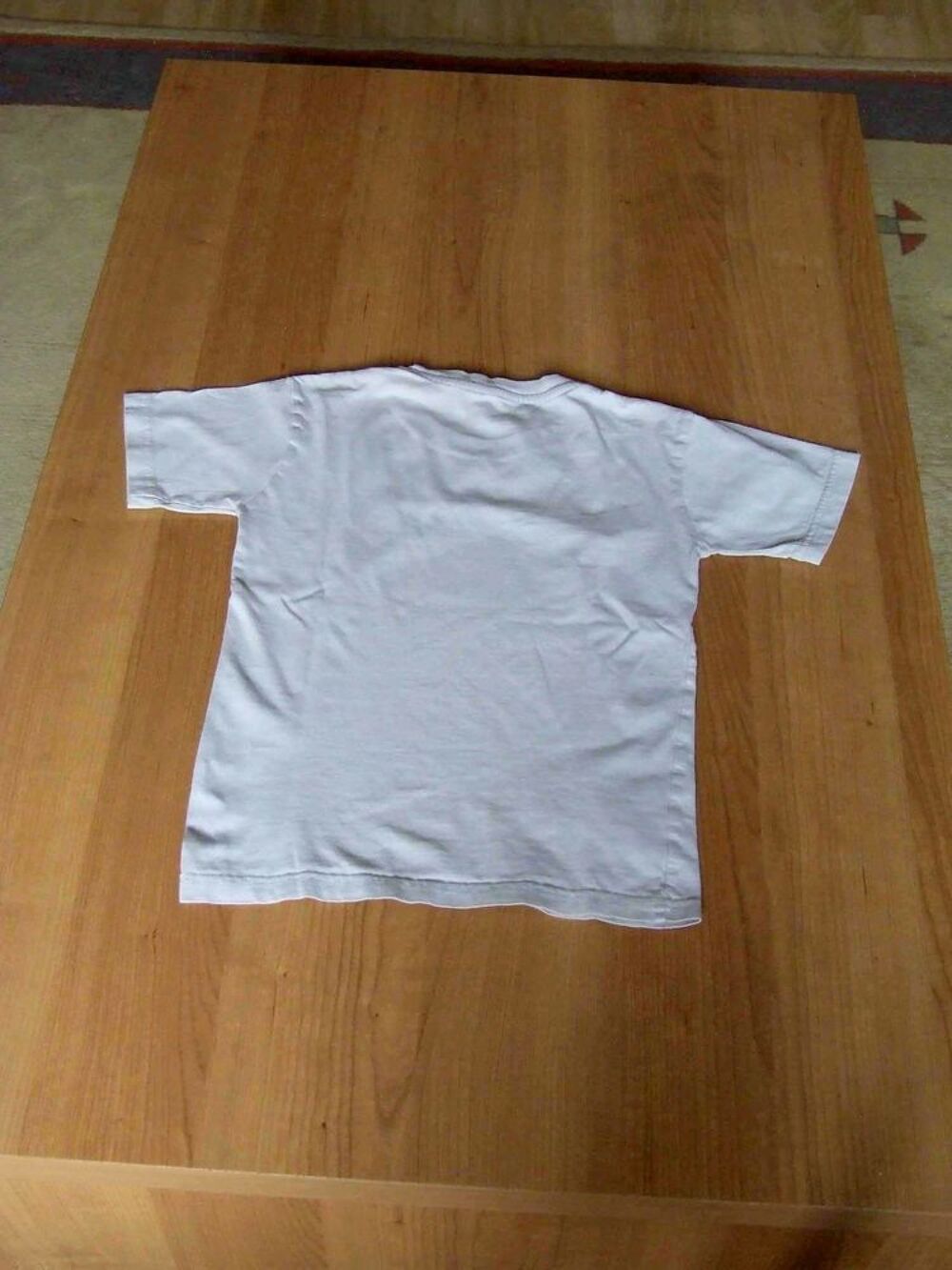 02 Tee-shirt manches courtes, Gris clair, 10&nbsp;ans, TBE Vêtements enfants