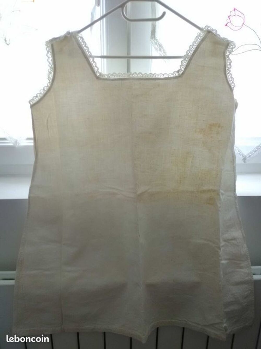 Chemises de Nuit en LIN (4) / &agrave; l'unit&eacute; V�tements