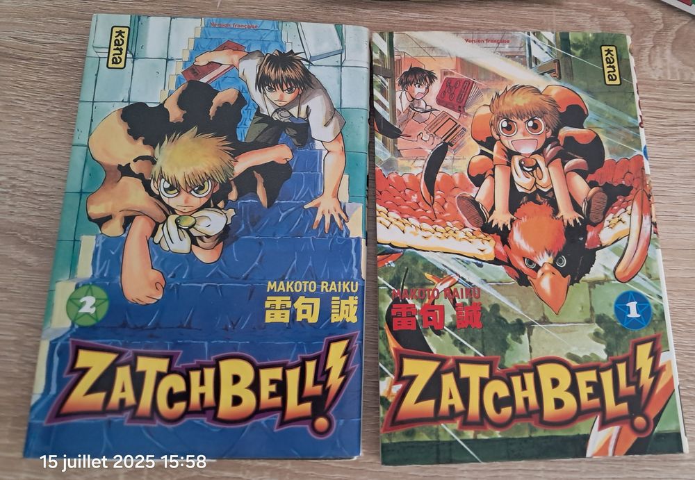 Mangas Zatchbell Livres et BD