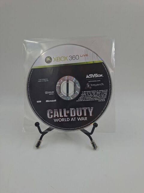 Jeu Xbox 360 Call of Duty World at War en loose 1 Vulbens (74)