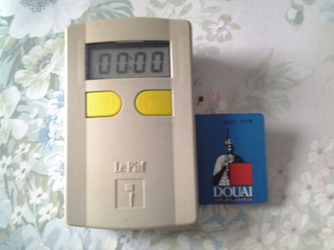 Ancien horodateur  LE PIAF  + t�l�carte. 16 Flers-en-Escrebieux (59)