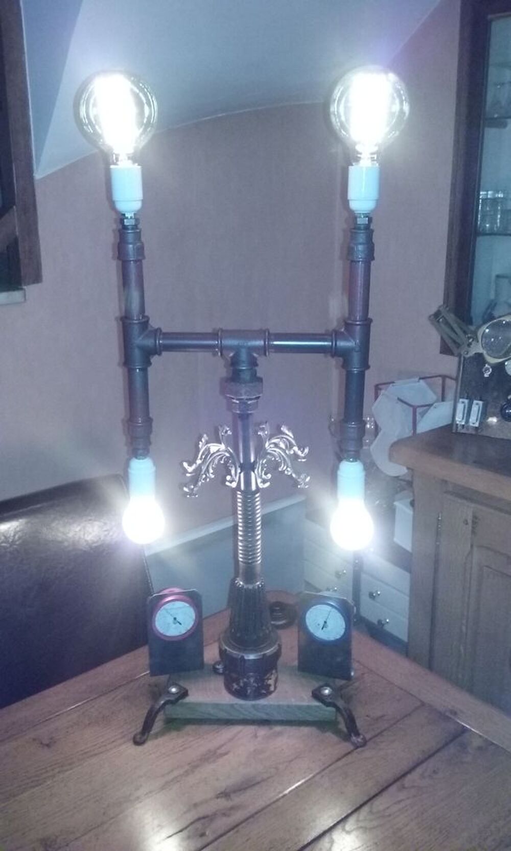 Lampe industrielle vintage Décoration
