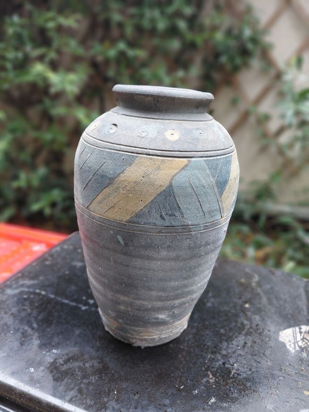 Vase style terre cuite Décoration