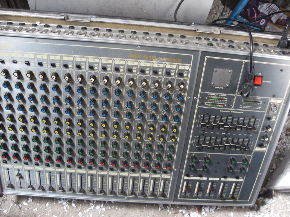 CONSOLE DE MIXAGE ANALOGIQUE LEM MX 516 S Instruments de musique