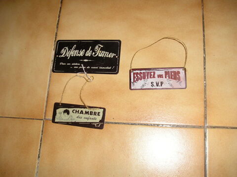 Lot de 4 Plaques de porte
20 Septmes-les-Vallons (13)