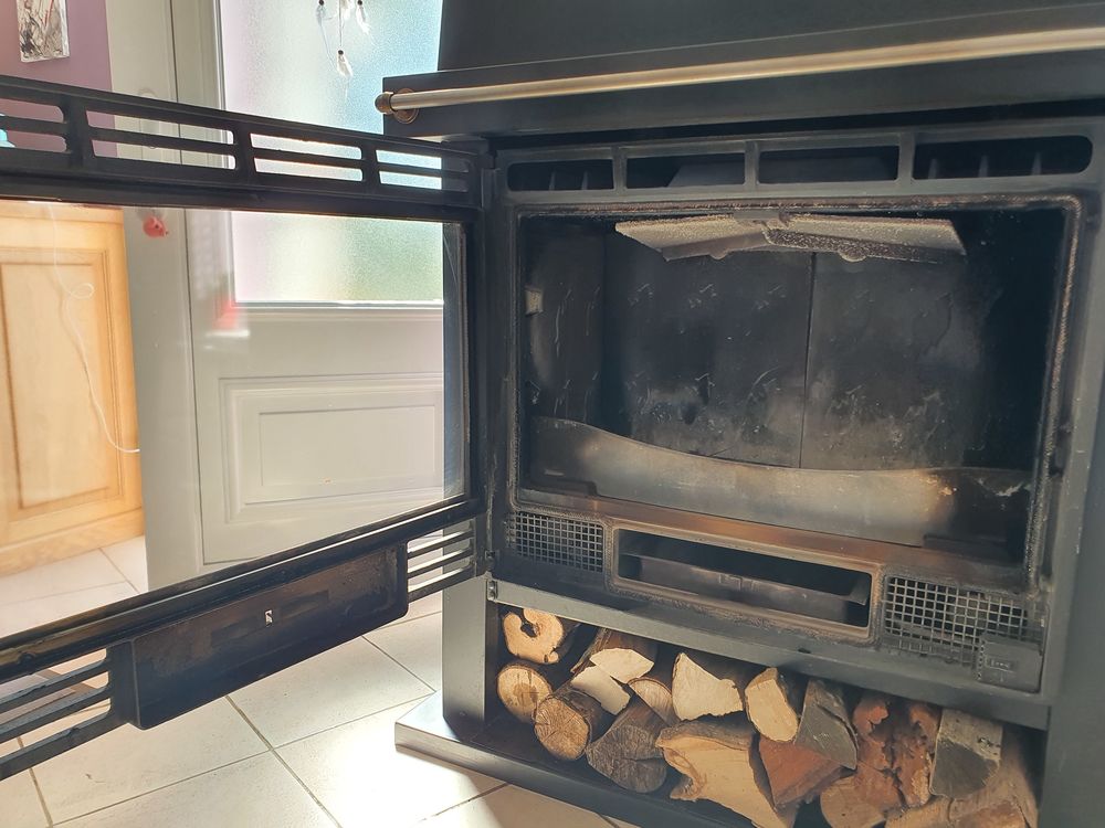 Chemin&eacute;e Bois Godin Bricolage