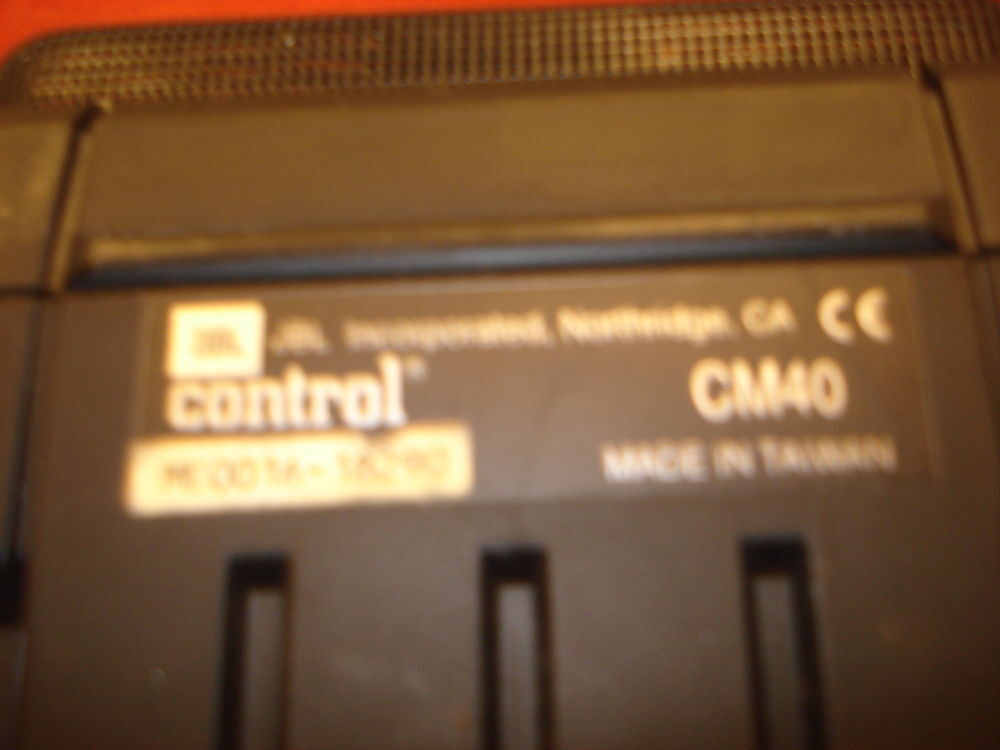 Enceinte JBL Contr&ocirc;le CM40 Audio et hifi