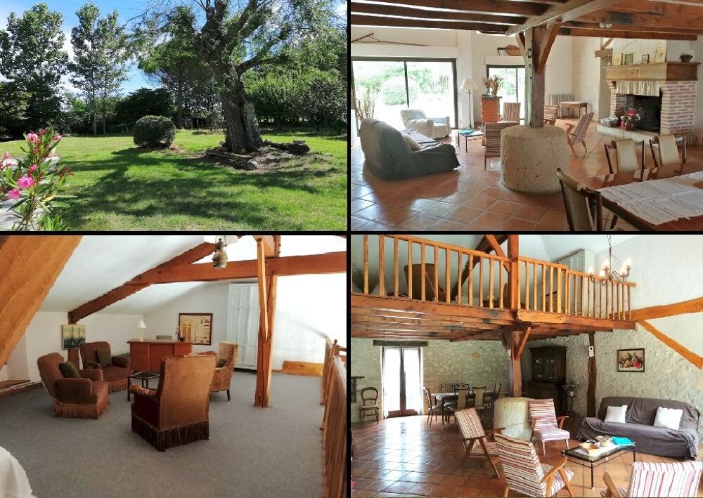 Vente Maison Propriété 1ha4 avec maison en pierre + dépendance. Lacaussade