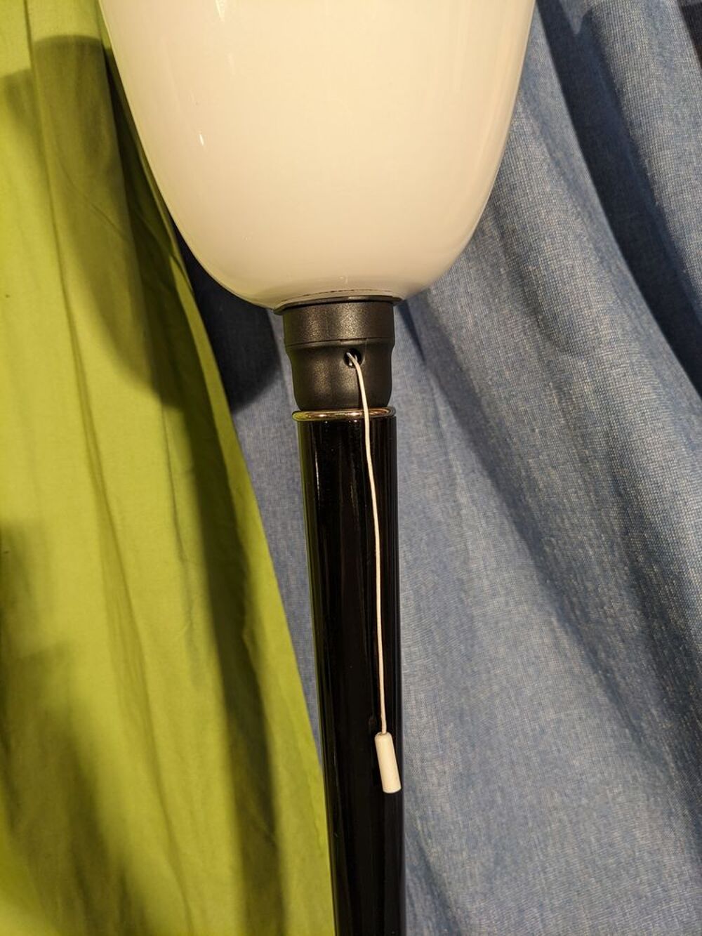 Lampe art d&eacute;co MAZDA LITA en acier LAQU&Eacute; NOIRE en parfait &eacute;t Décoration