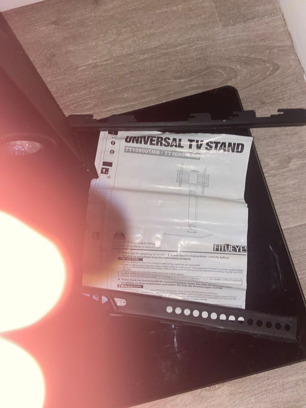 Pied Support TV Meubles