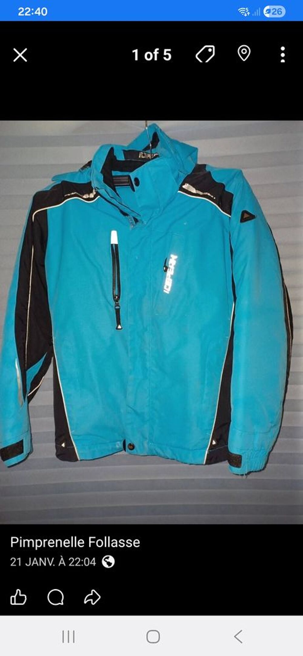 Blouson de ski 10 ans icepack Vêtements
