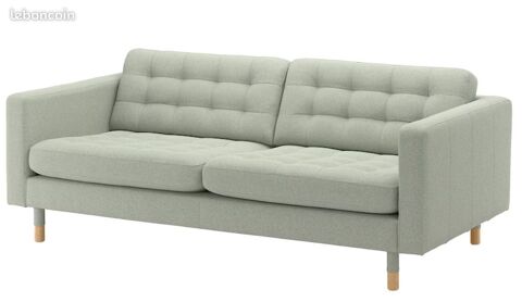 Canap 3 places IKEA, Gunnared vert clair/bois LANDSKRONA 0 Courbevoie (92)