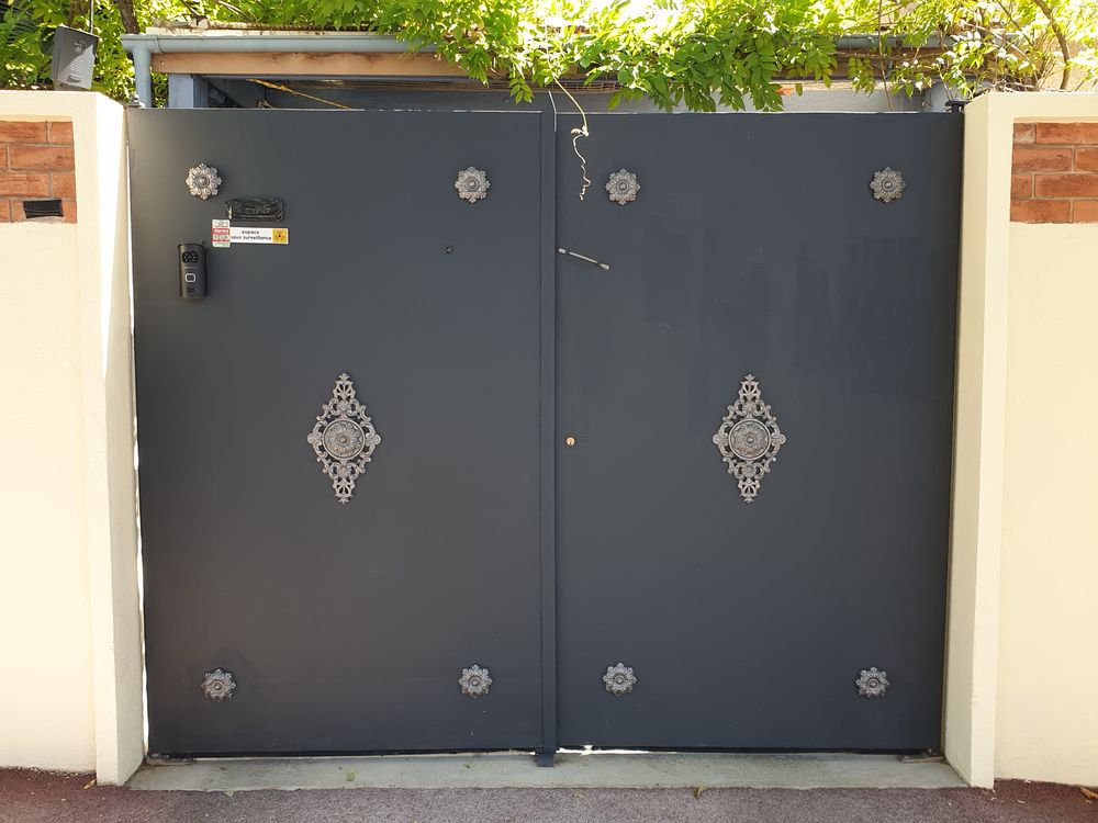 PORTAIL METALLIQUE Jardin