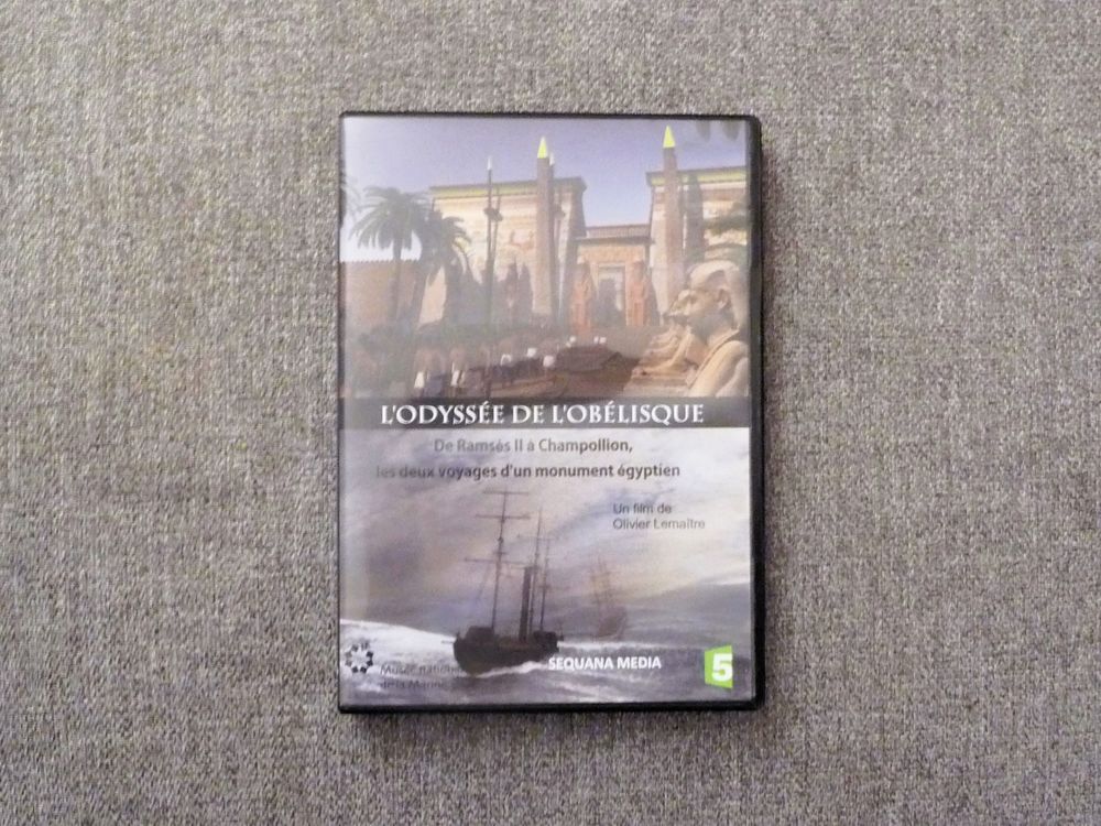L'odyss&eacute;e de l'Ob&eacute;lisque- Olivier Lemaitre- Sequana Media DVD et blu-ray