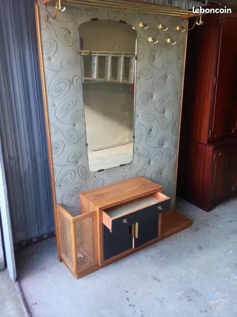 Joli VESTIAIRES PORTE MANTEAU ANTIK DES ANNEES 70 EN TBE/ ET Meubles
