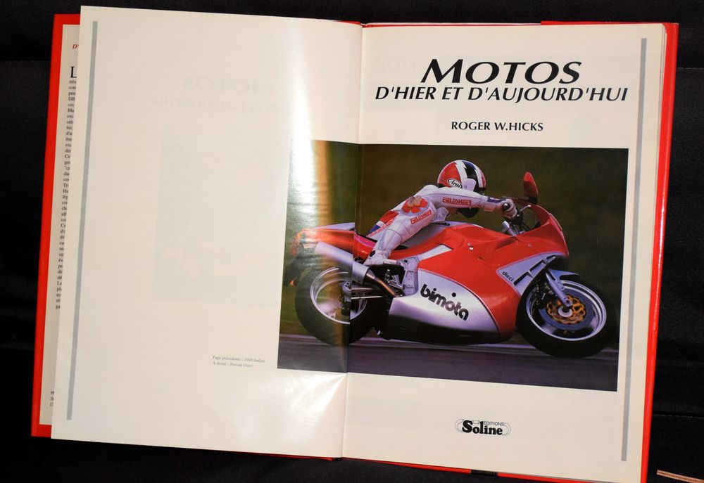 Motos d' Hier et d' Aujourd'hui - Roger W.Hiks - 1993 Livres et BD