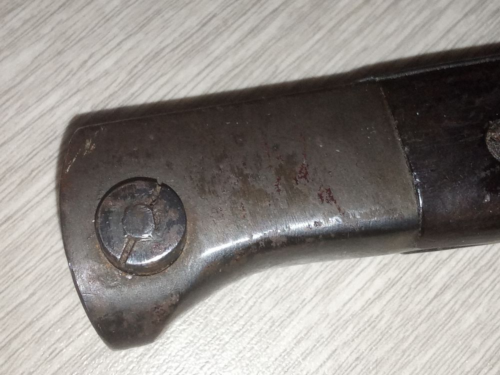 BAIONNETTE MAUSER 98K CASSEE 