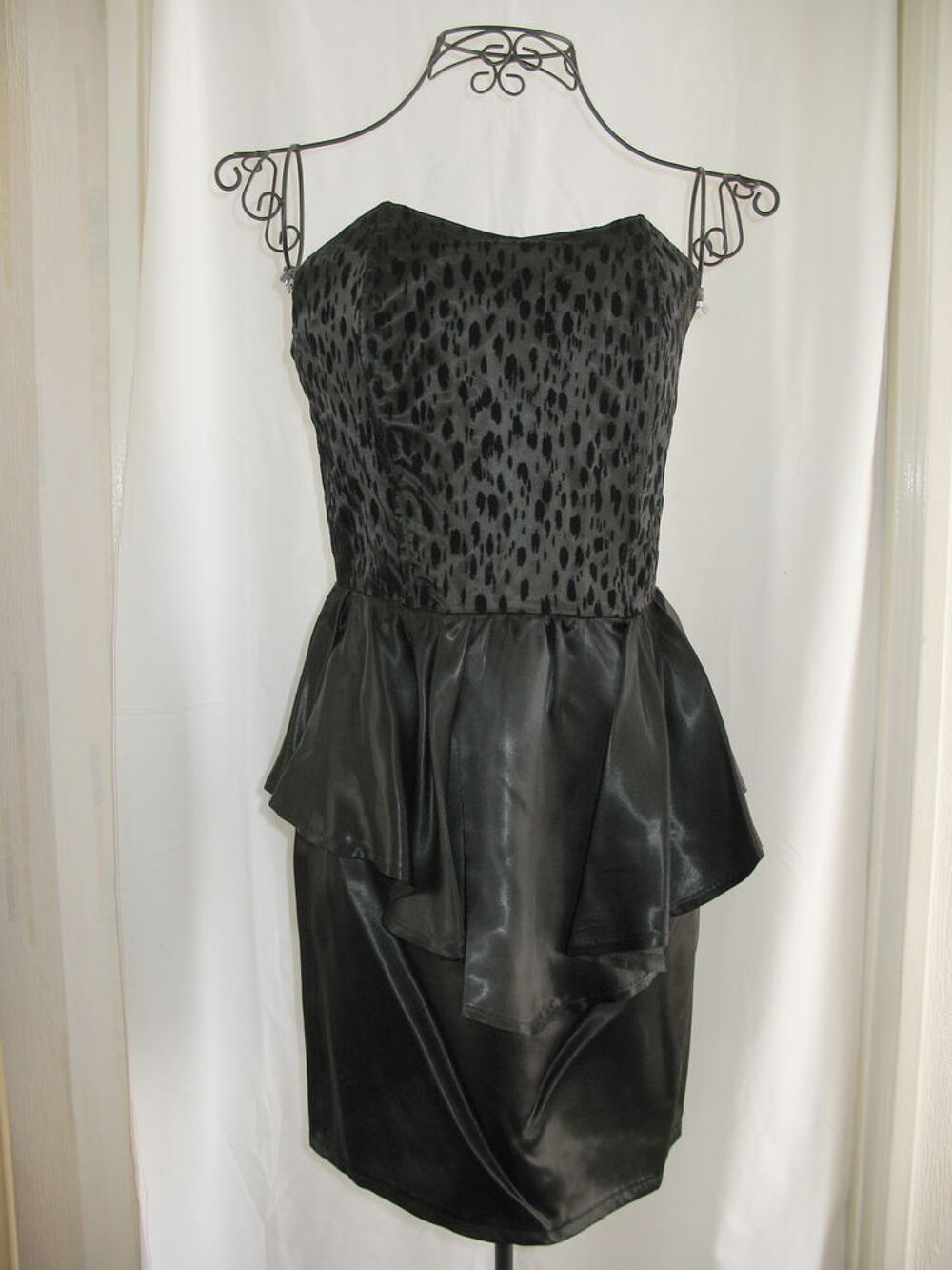 F&ecirc;tes : Robe bustier Franck David -T38/40 Vêtements